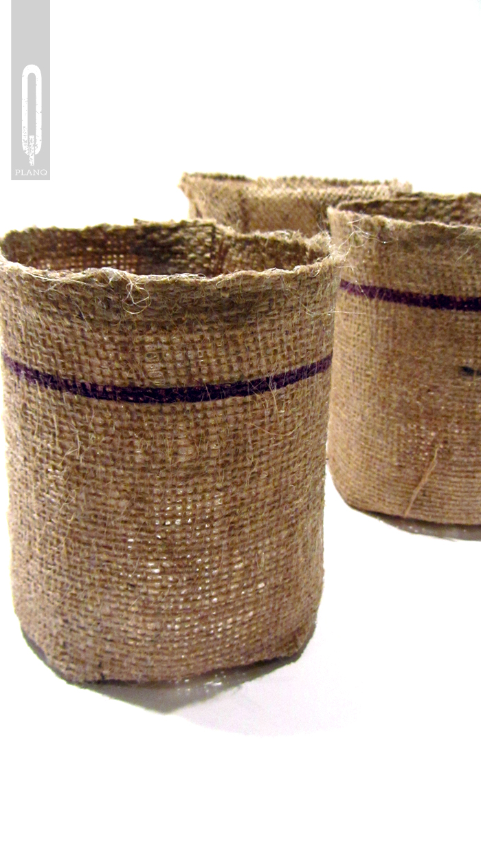 DIY Burlap Baskets DIY Burlap Baskets | Planq Studio