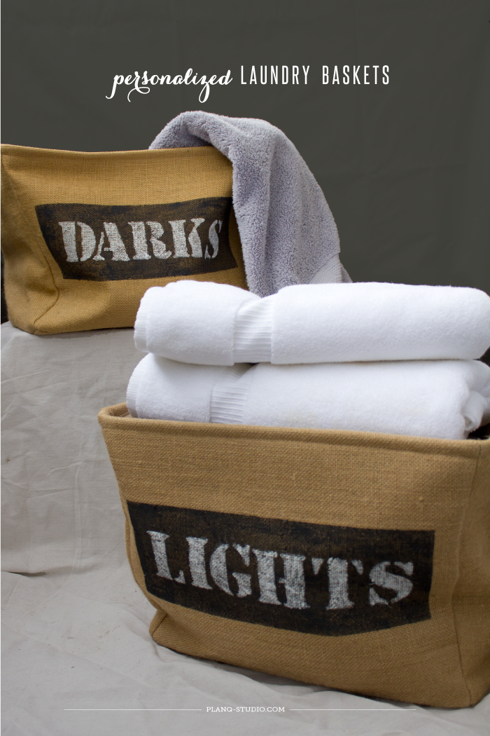 Personalized Laundry Baskets | Planq Studio