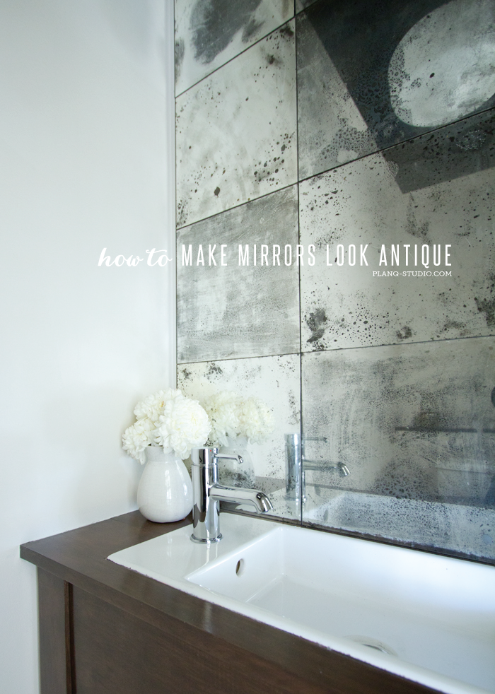 How To Make Mirrors Look Antique | Planq Studio